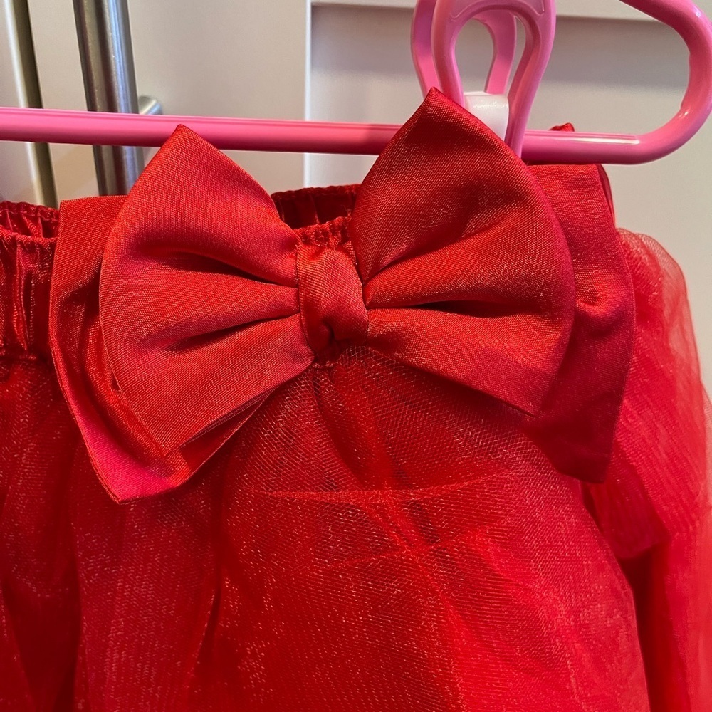 Gymboree size 6 NWT holiday skirt in tulle/satin - Picture 3 of 8